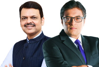 Devendra Fadnavis and Arnab Goswami